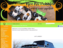 Tablet Screenshot of fireflyhobbies.co.za